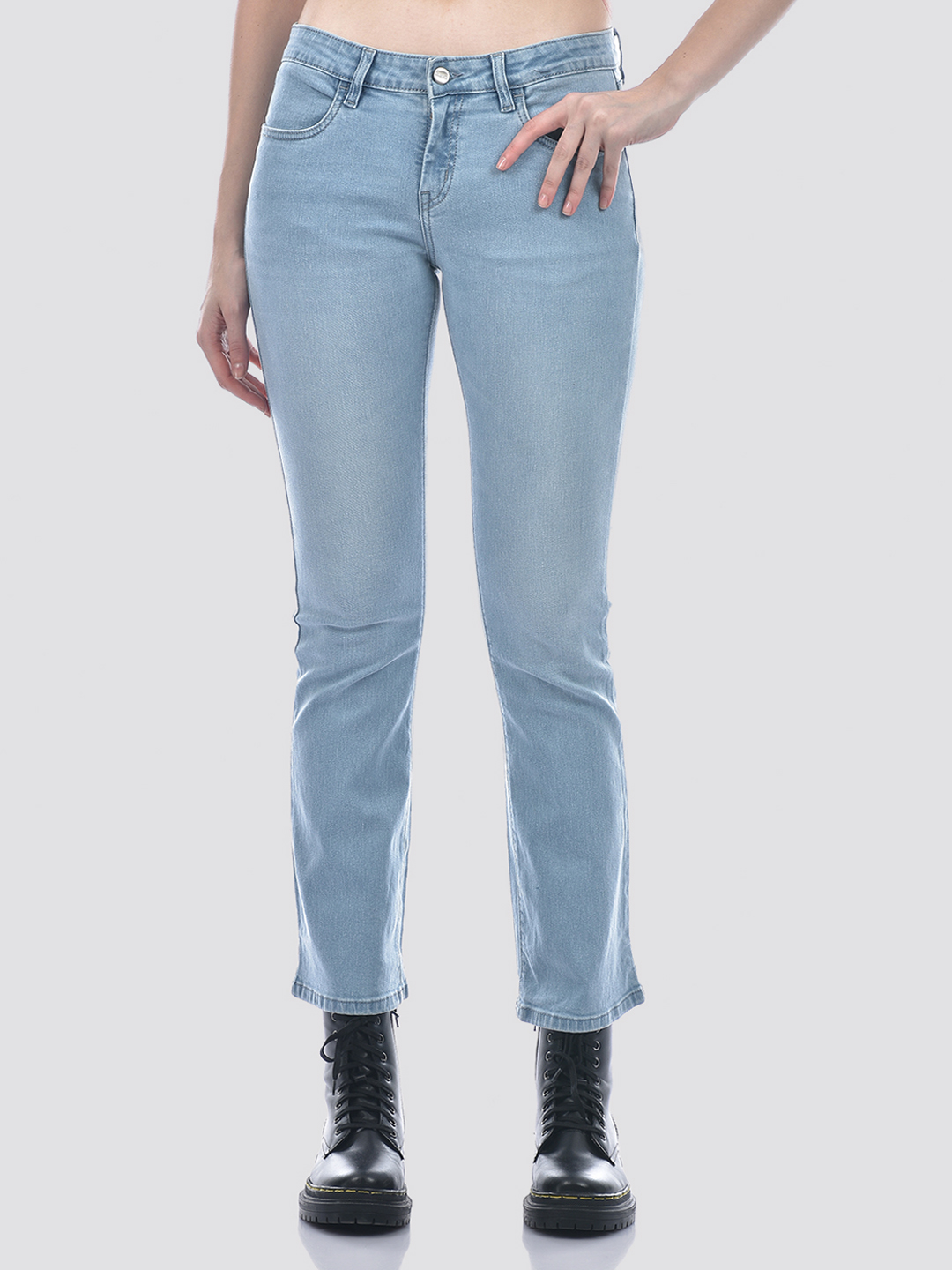 Numero Uno Women Light Blue Bootcut Jeans